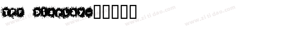 TPF Display字体转换